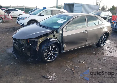 2017 Toyota Corolla Se z USA, uszkodzony, nr VIN 2T1BURHE4HC814784